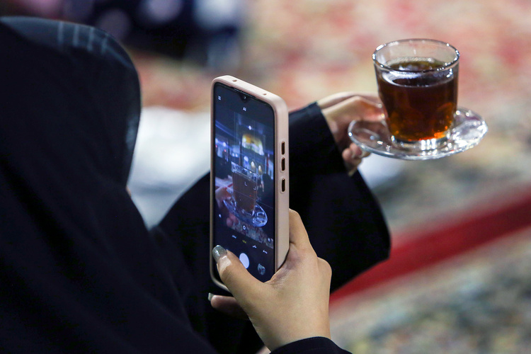 حسینیه حرم، میزبان خبرنگاران 