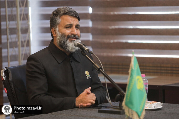 مراسم اهداء نذورات اربعین حسینی به موکب داران