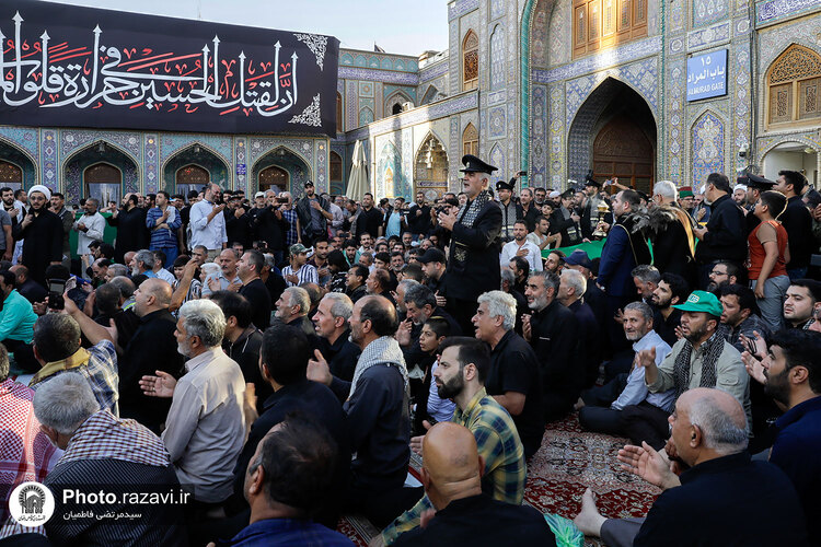 تشرف کاروان سفیران امام رئوف به حرم امامین کاظمین