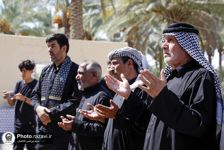 توزیع بسته‌های متبرک رضوی به موکب‌داران اربعین حسینی
