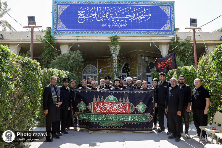 توزیع بسته‌های متبرک رضوی به موکب‌داران اربعین حسینی