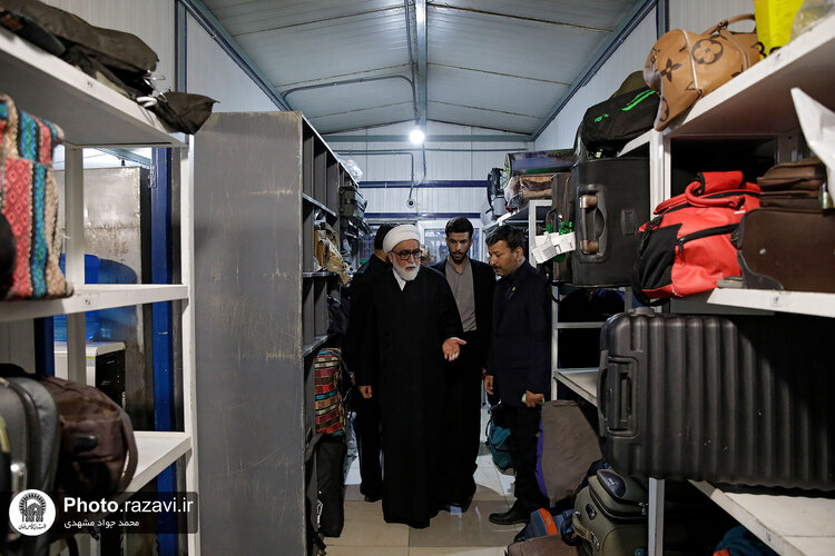 بازدید میدانی تولیت آستان قدس رضوی در دهه پایانی ماه صفر