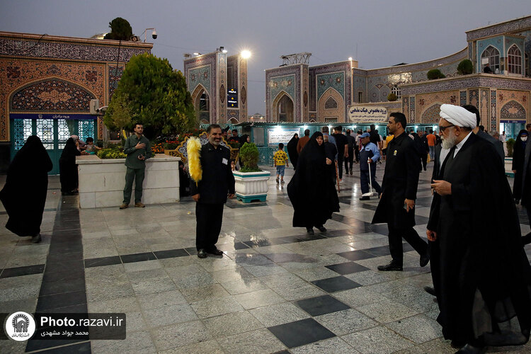 بازدید میدانی تولیت آستان قدس رضوی در دهه پایانی ماه صفر