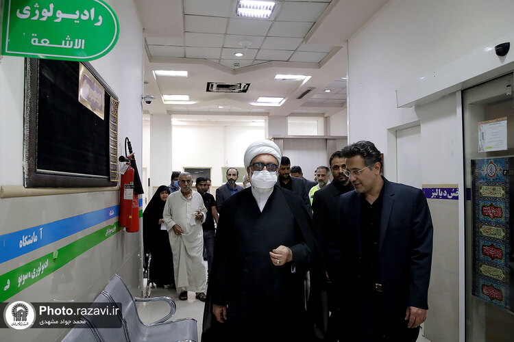 بازدید میدانی تولیت آستان قدس رضوی در دهه پایانی ماه صفر