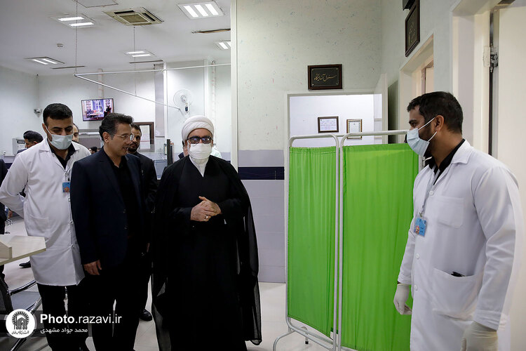 بازدید میدانی تولیت آستان قدس رضوی در دهه پایانی ماه صفر