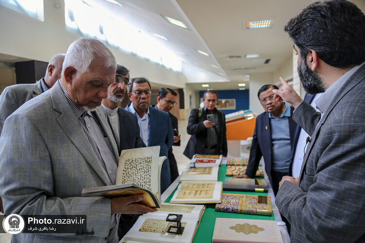 بازدید مدیران بنیاد بین المللی قرآنی رستو مالزی از فعالیت‌های فرهنگی آستان قدس رضوی
