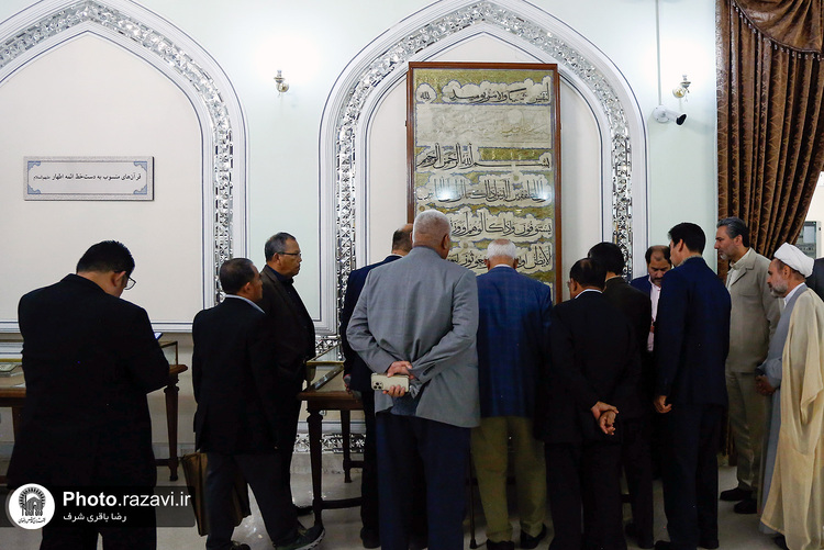 بازدید مدیران بنیاد بین المللی قرآنی رستو مالزی از فعالیت‌های فرهنگی آستان قدس رضوی