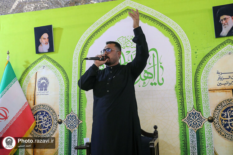 تشرف کاروان اهالی الکفل عراق به حرم مطهر رضوی