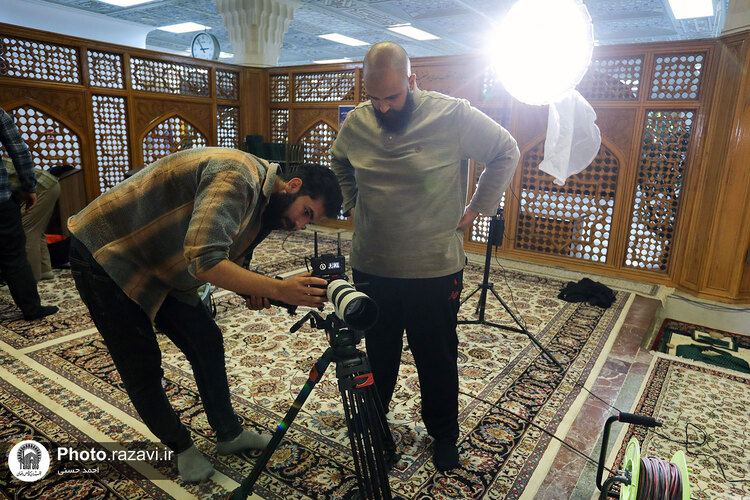 مصاحبه تصویری با معاون کتابخانه‌های سازمان کتابخانه‌ها، موزه‌ها و مرکز اسناد آستان قدس رضوی