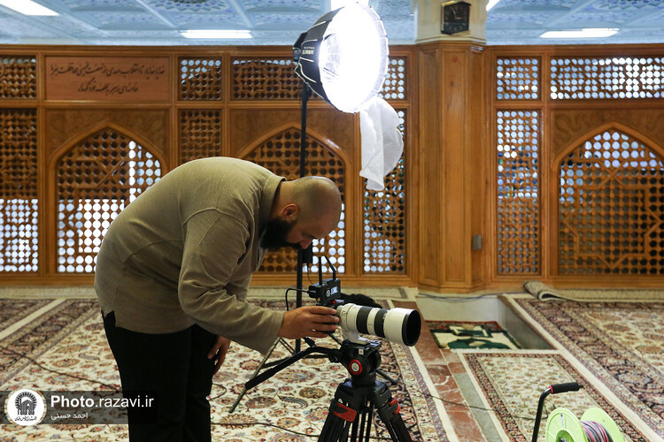 مصاحبه تصویری با معاون کتابخانه‌های سازمان کتابخانه‌ها، موزه‌ها و مرکز اسناد آستان قدس رضوی