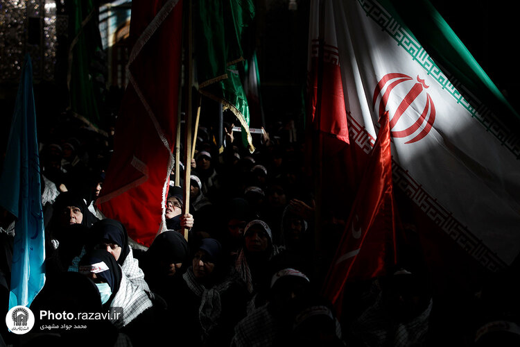 گردهمایی بسیجیان یگان حفاظت حرم مطهر رضوی