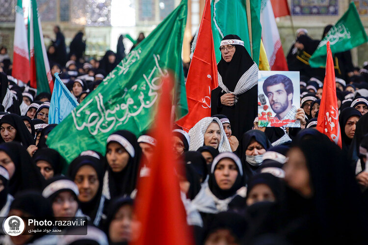 گردهمایی بسیجیان یگان حفاظت حرم مطهر رضوی