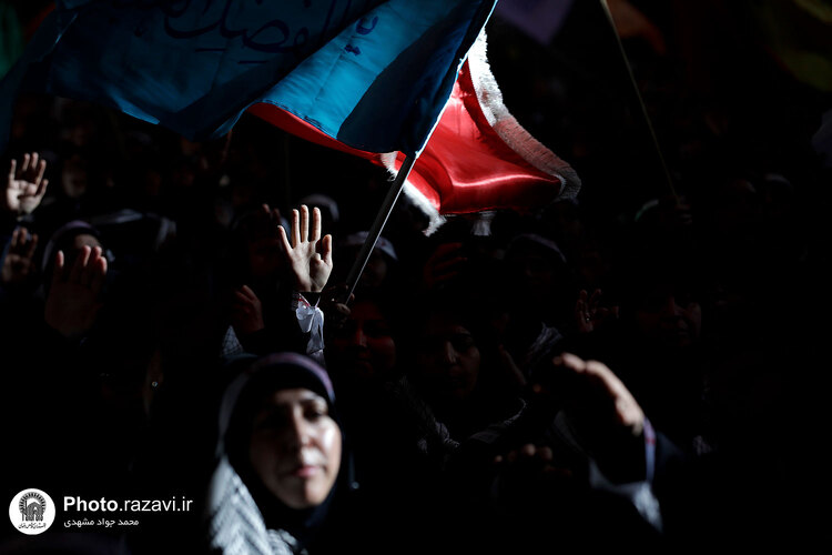 گردهمایی بسیجیان یگان حفاظت حرم مطهر رضوی