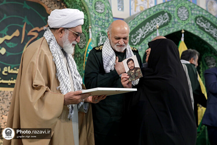 گردهمایی بسیجیان یگان حفاظت حرم مطهر رضوی