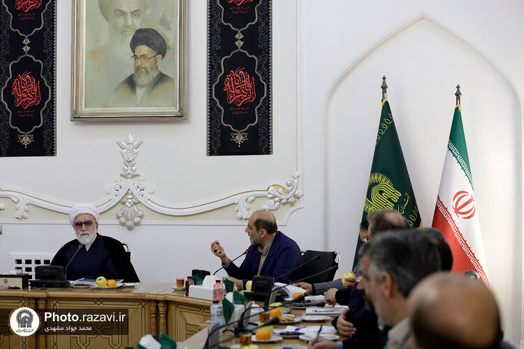 دیدار مدیران بنیاد کرامت با تولیت آستان قدس رضوی