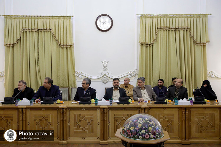 دیدار مدیران بنیاد کرامت با تولیت آستان قدس رضوی