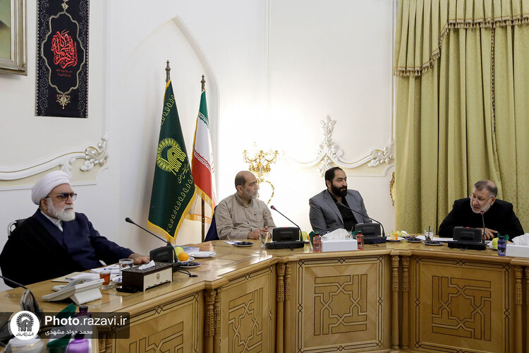 دیدار مدیران بنیاد کرامت با تولیت آستان قدس رضوی