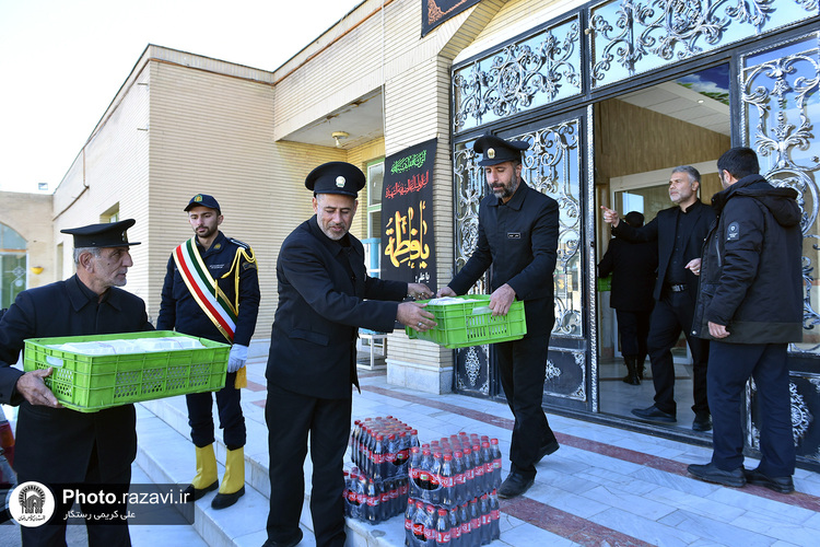 حضور خدام حرم مطهر رضوی در کانون اصلاح و تربیت مشهد