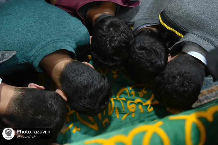 حضور خدام حرم مطهر رضوی در کانون اصلاح و تربیت مشهد