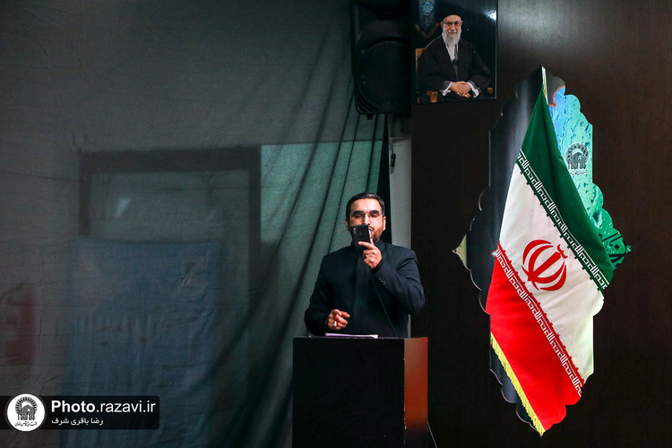 عزاداری فاطمیه در رواق نوجوان حرم مطهر رضوی