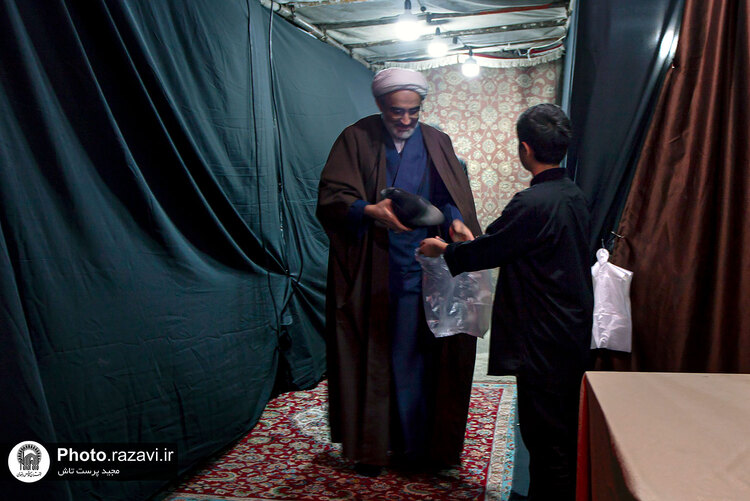 عزاداری فاطمیه در موسسه جوانان آستان قدس رضوی