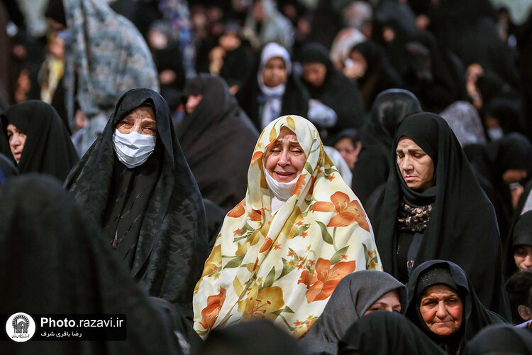 مراسم بزرگداشت شهدای تیپ فاطمیون