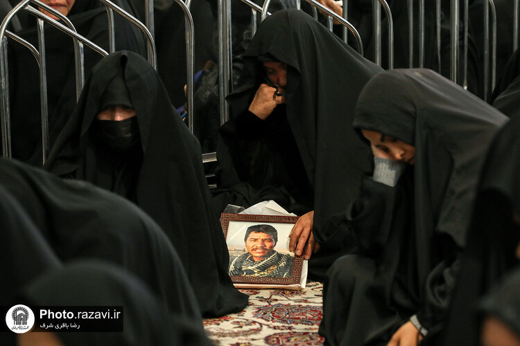 مراسم بزرگداشت شهدای تیپ فاطمیون