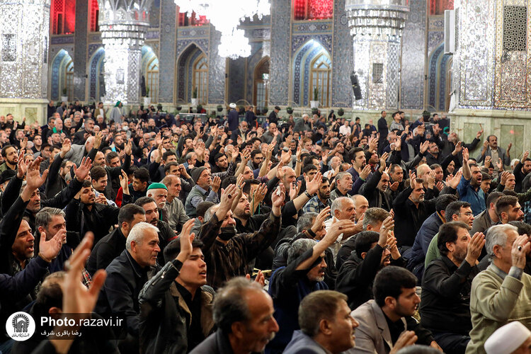 مراسم بزرگداشت شهدای تیپ فاطمیون