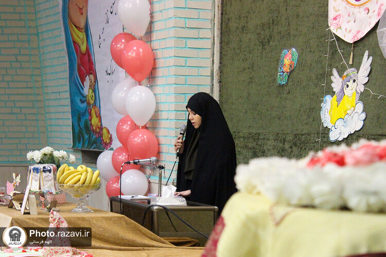 مراسم جشن تکلیف دختران در مجتمع مهدیه مشهد