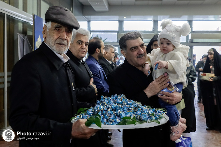 استقبال از زائرین در راه آهن