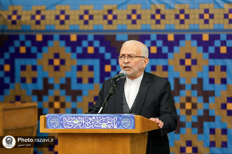 مراسم بزرگداشت مرحومه شریفی منش در حرم مطهر رضوی