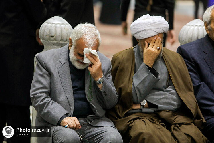 مراسم بزرگداشت مرحومه شریفی منش در حرم مطهر رضوی