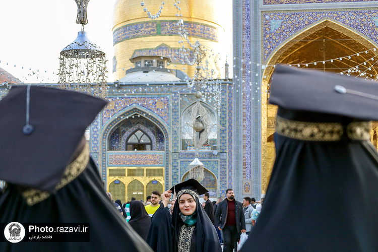 حال و هوای حرم مطهر رضوی در ایام پایانی سال 1402