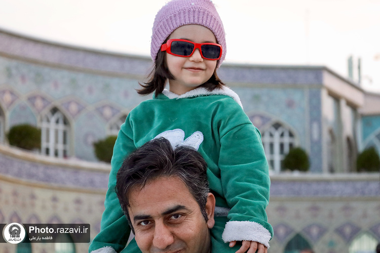 حال و هوای حرم مطهر رضوی در ایام پایانی سال 1402