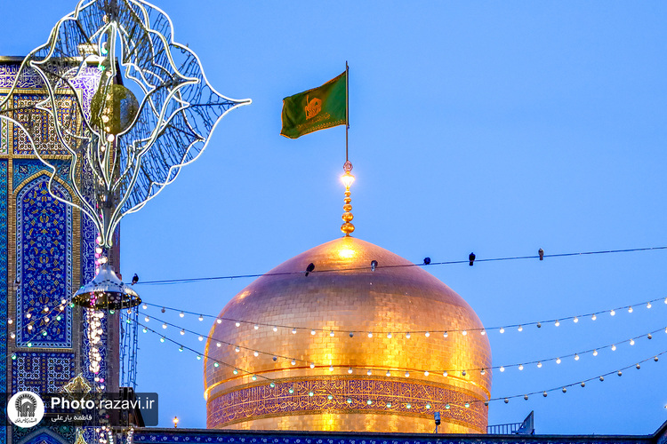 حال و هوای حرم مطهر رضوی در ایام پایانی سال 1402