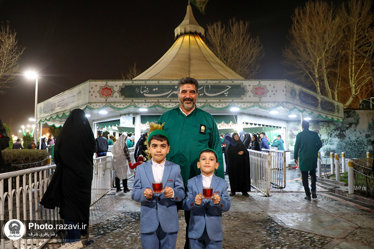 حال و هوای حرم مطهر رضوی در ایام پایانی سال 1402