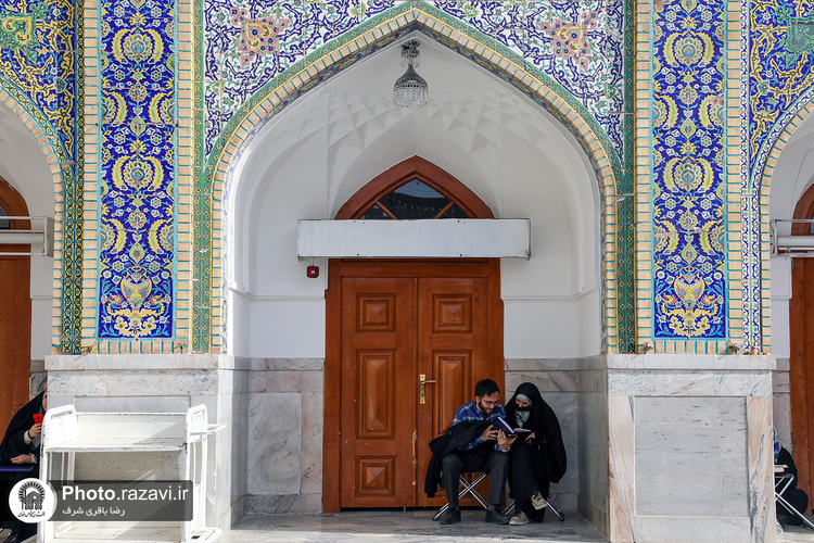 حال و هوای حرم مطهر رضوی در ایام پایانی سال 1402