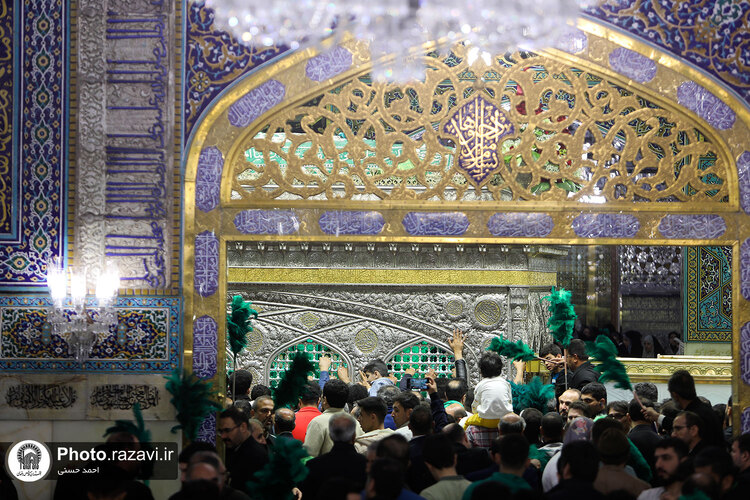 مراسم تحویل سال 1403 در حرم مطهر رضوی - 3