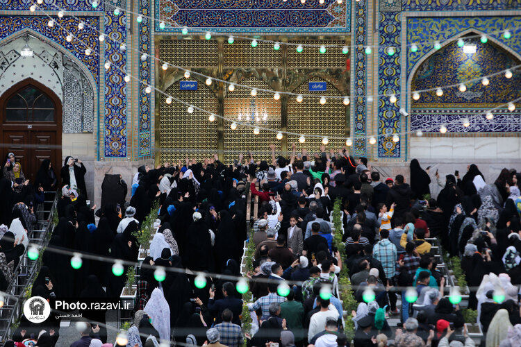 مراسم تحویل سال 1403 در حرم مطهر رضوی - 3