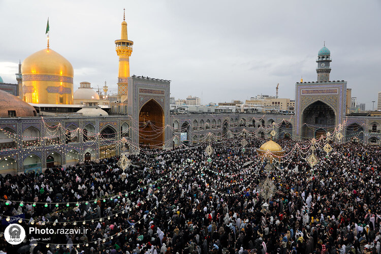 مراسم تحویل سال 1403 در حرم مطهر رضوی - 3