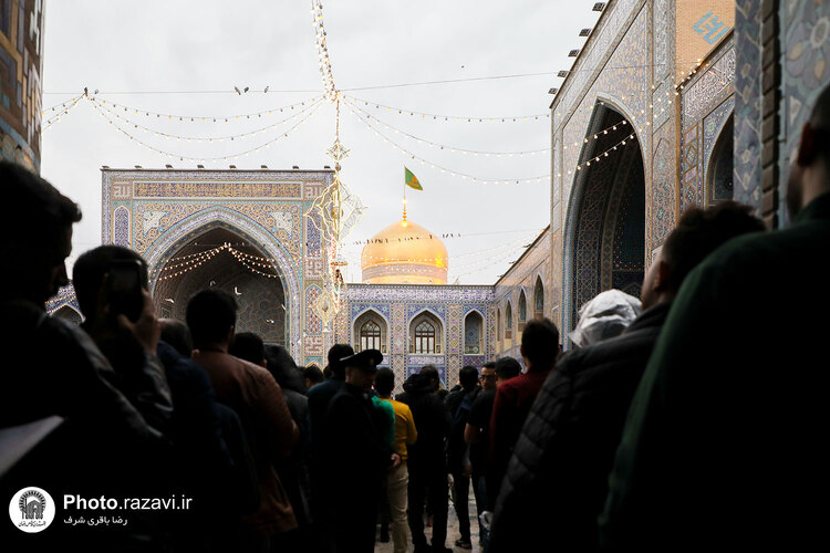 مراسم تحویل سال 1403 در حرم مطهر رضوی - 3