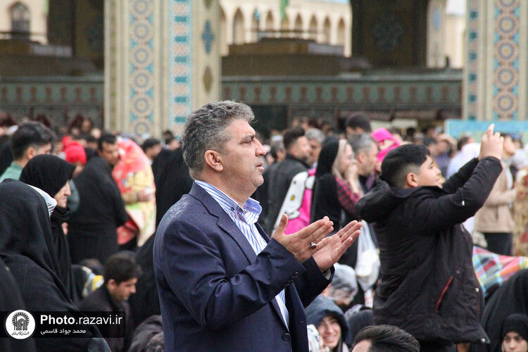 مراسم تحویل سال 1403 در حرم مطهر رضوی - 3