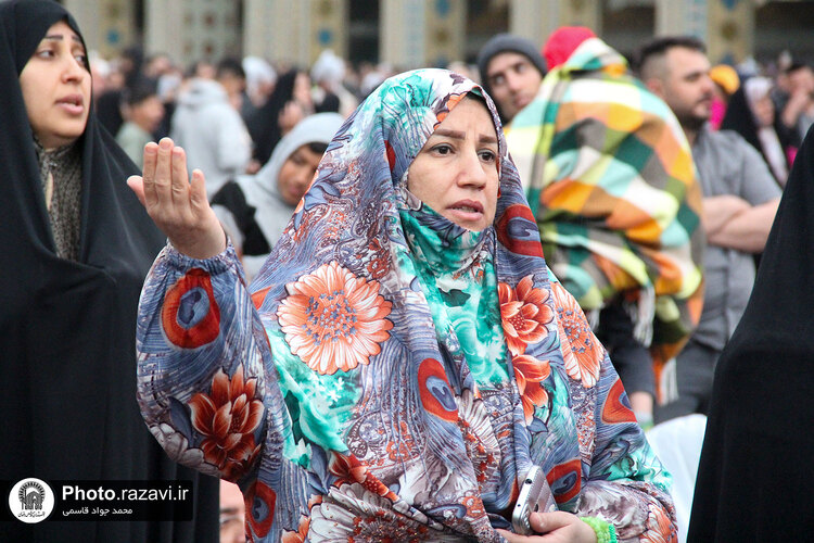 مراسم تحویل سال 1403 در حرم مطهر رضوی - 3