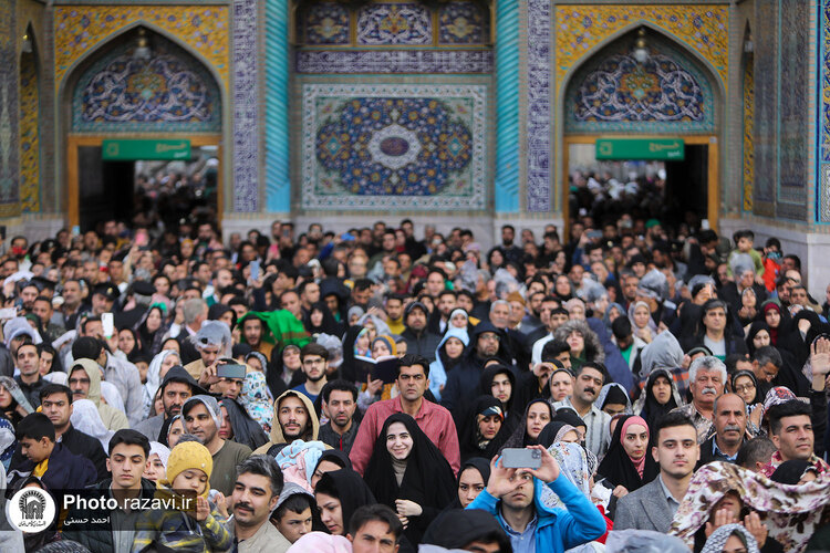 مراسم تحویل سال 1403 در حرم مطهر رضوی - 3