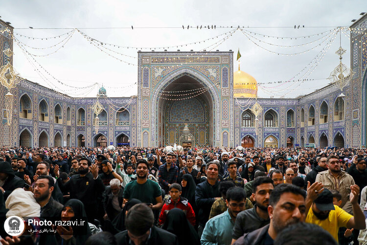 مراسم تحویل سال 1403 در حرم مطهر رضوی - 3