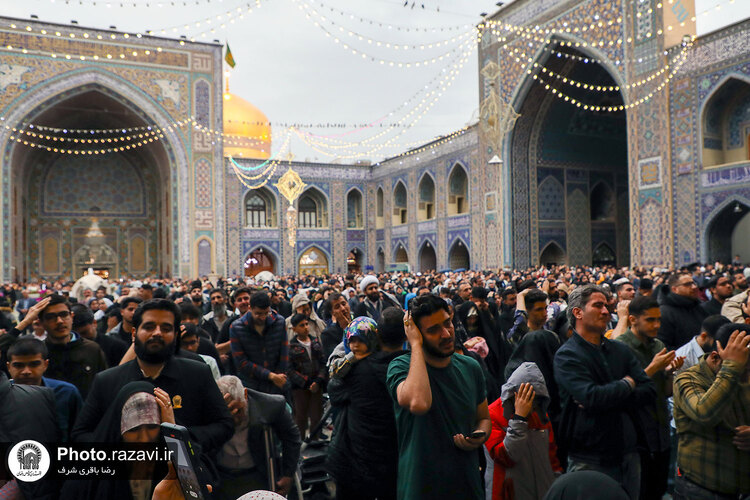 مراسم تحویل سال 1403 در حرم مطهر رضوی - 3