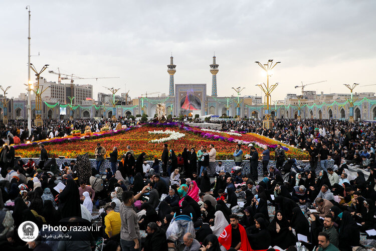 مراسم تحویل سال 1403 در حرم مطهر رضوی - 3