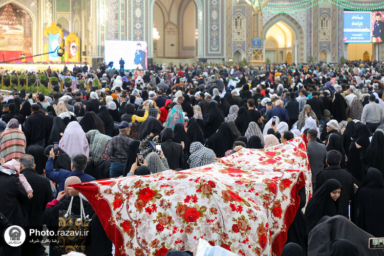 مراسم تحویل سال 1403 در حرم مطهر رضوی - 3