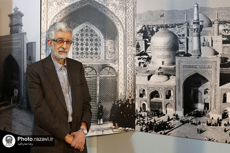 بازدید دکتر حداد عادل از نمایشگاه بهار حرم، بهار زندگی