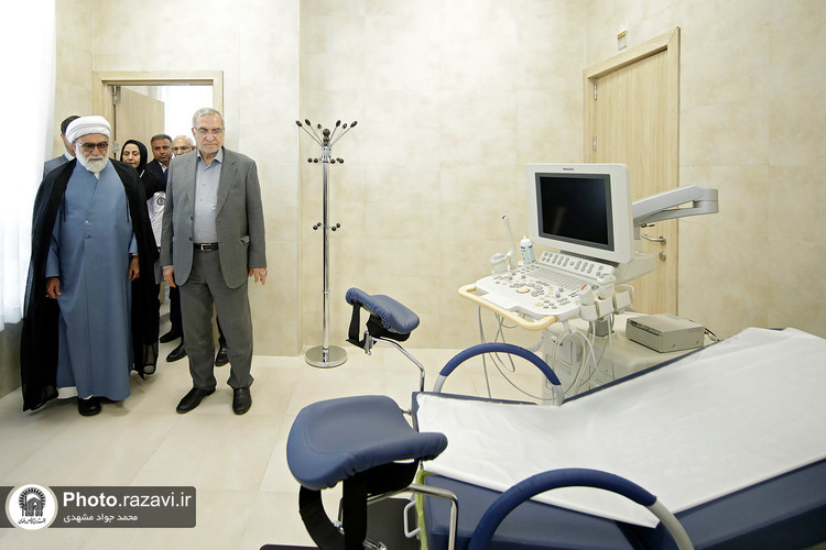 آیین افتتاح مرکز درمان ناباروری بیمارستان رضوی